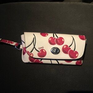 Coach ~ Cherry Eyeglass Case